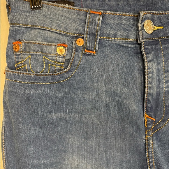 TRUE RELIGION DREAMCATCHER STELLA Mid RISE SKINNY Curvy JEANS 32. - Picture 2 of 11
